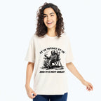 Kyoto-Lion Funny Reaper Meme Washed T-Shirt
