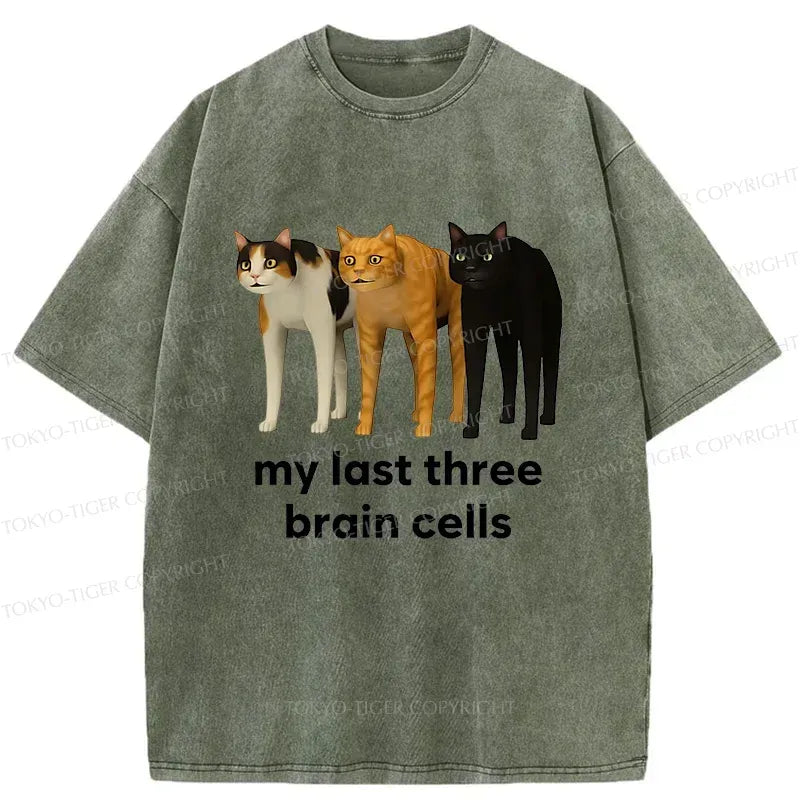 Kyoto Lion brain cells cat t-shirt gift idea