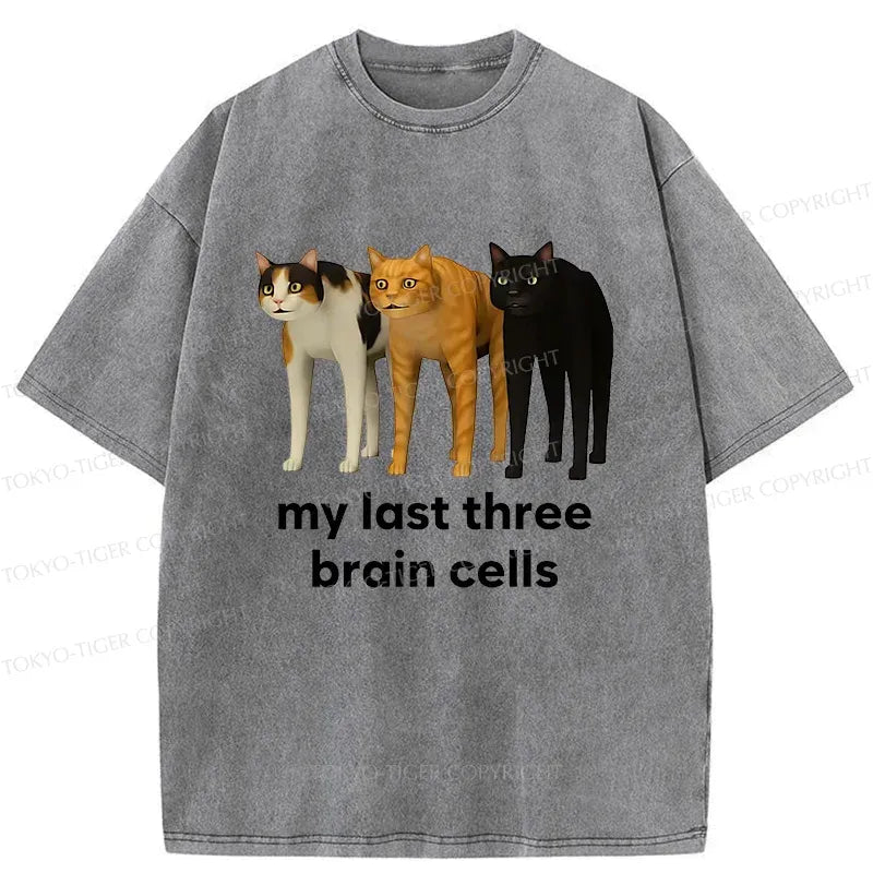 Kyoto Lion brain cells cat t-shirt gift idea