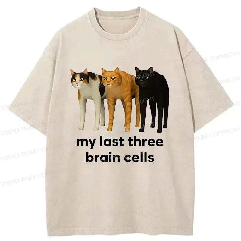 Kyoto Lion brain cells cat t-shirt gift idea