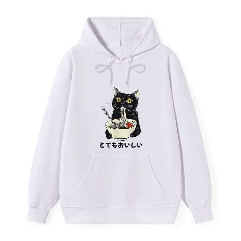 Kyoto lion cats ramen noodle sweatshirt gift idea