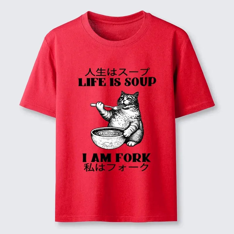 Classic Ukiyo-e Cat Shirt for Daily Wear
