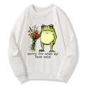 funny Kyoto lion frog sweatshirt gift idea