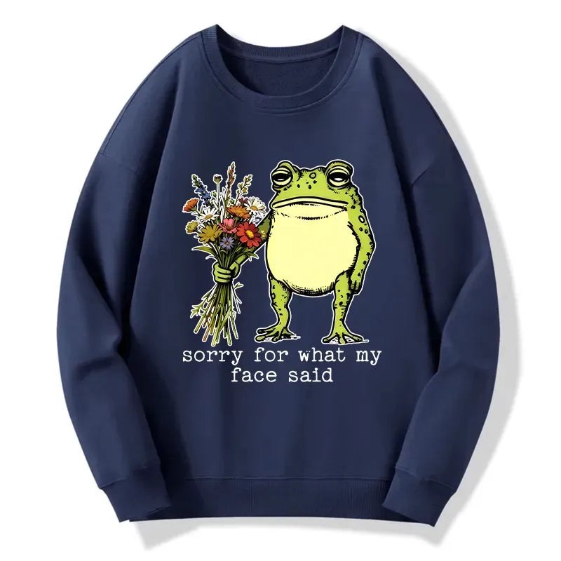 funny Kyoto lion frog sweatshirt gift idea