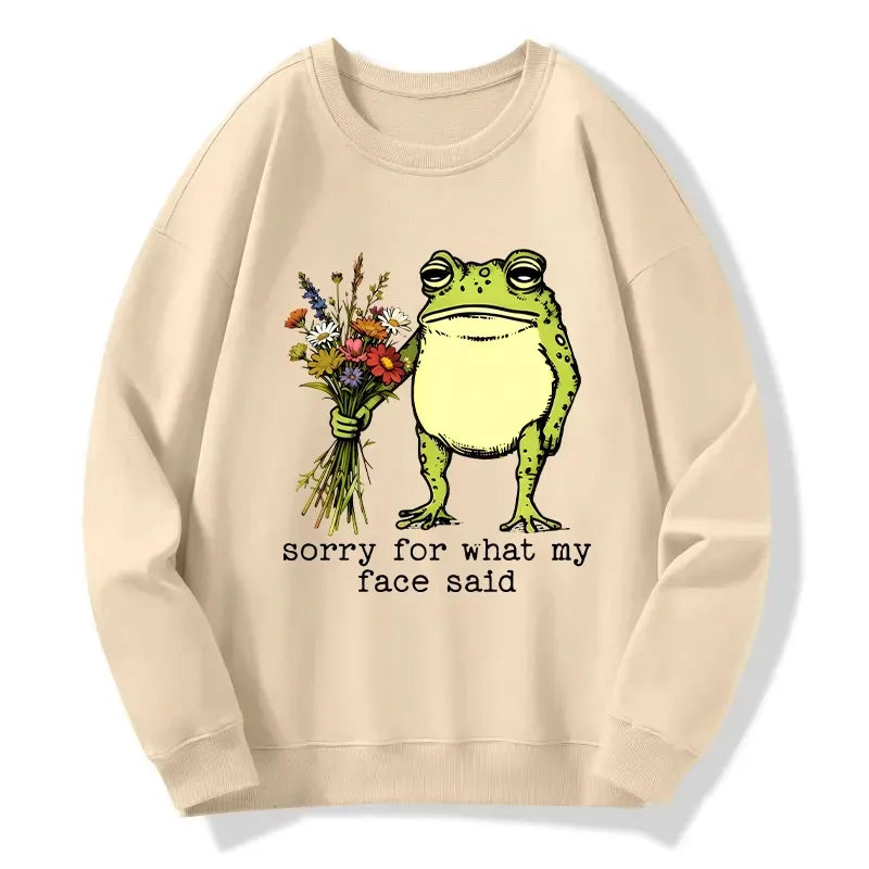 funny Kyoto lion frog sweatshirt gift idea