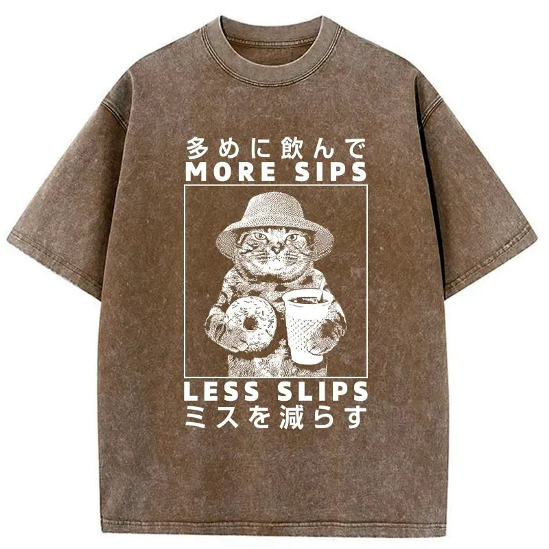 kyoto lion washed t shirt for daily wear