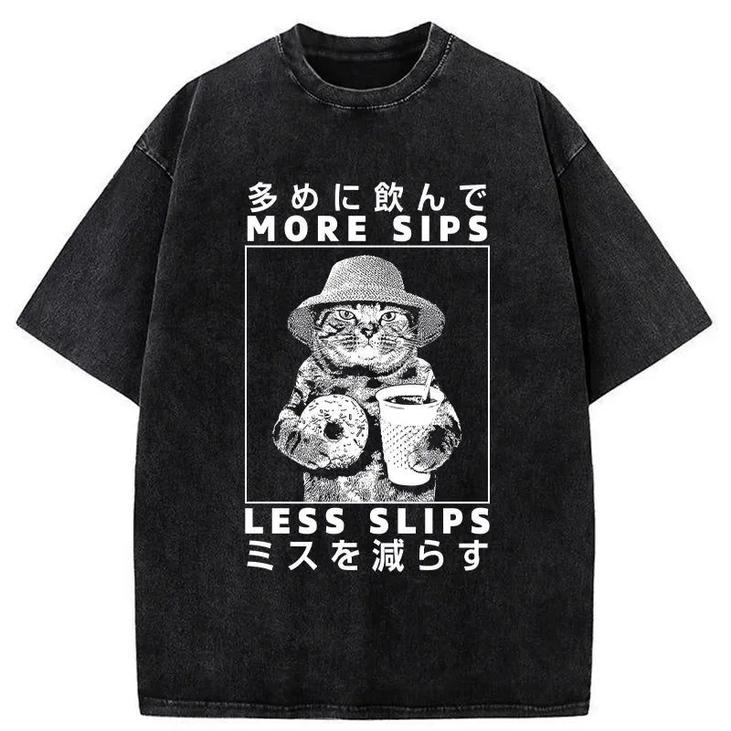 kyoto lion washed t shirt for daily wear