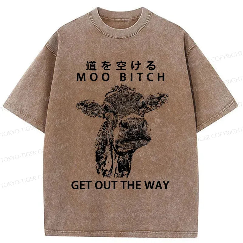 kyoto lion washed tee best seller