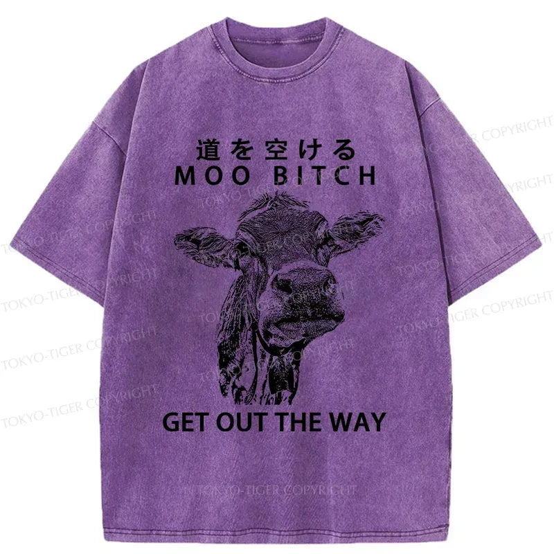 kyoto lion washed tee best seller