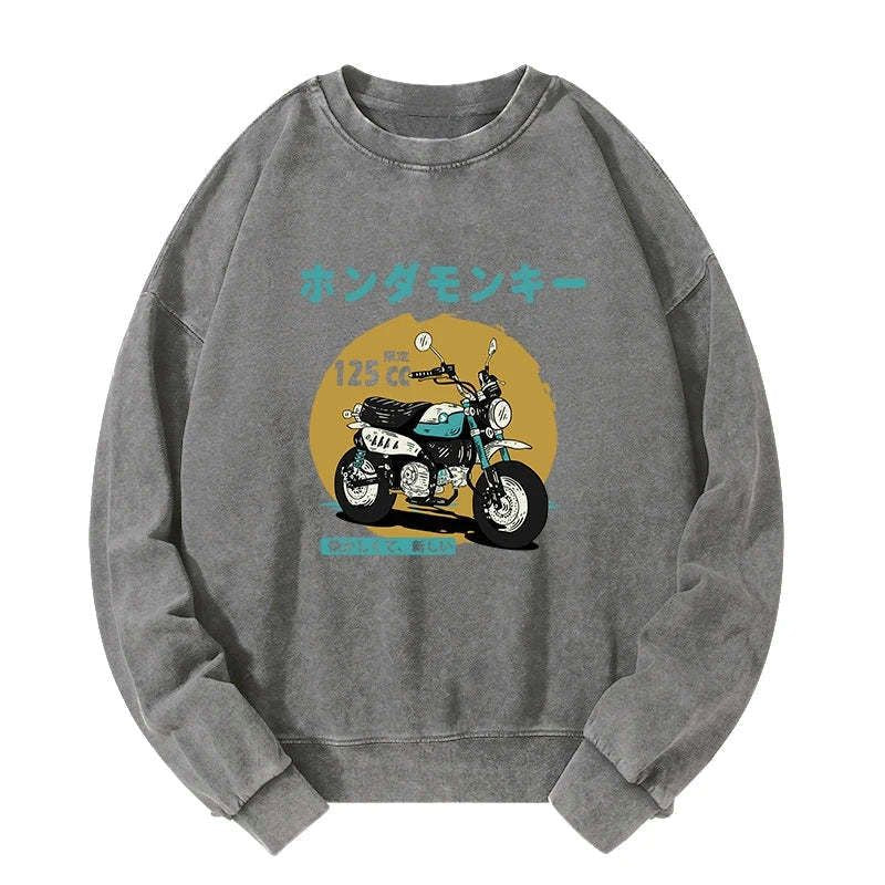 pre-shrunk cotton blend japanese sweatshirt for men