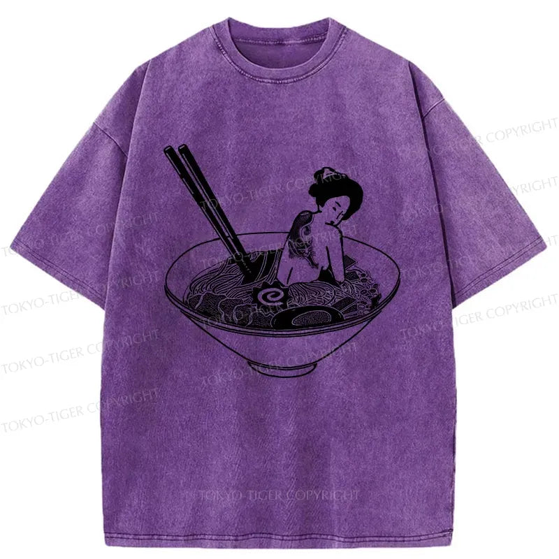 Japanese Geisha T-Shirt for Daily Wear