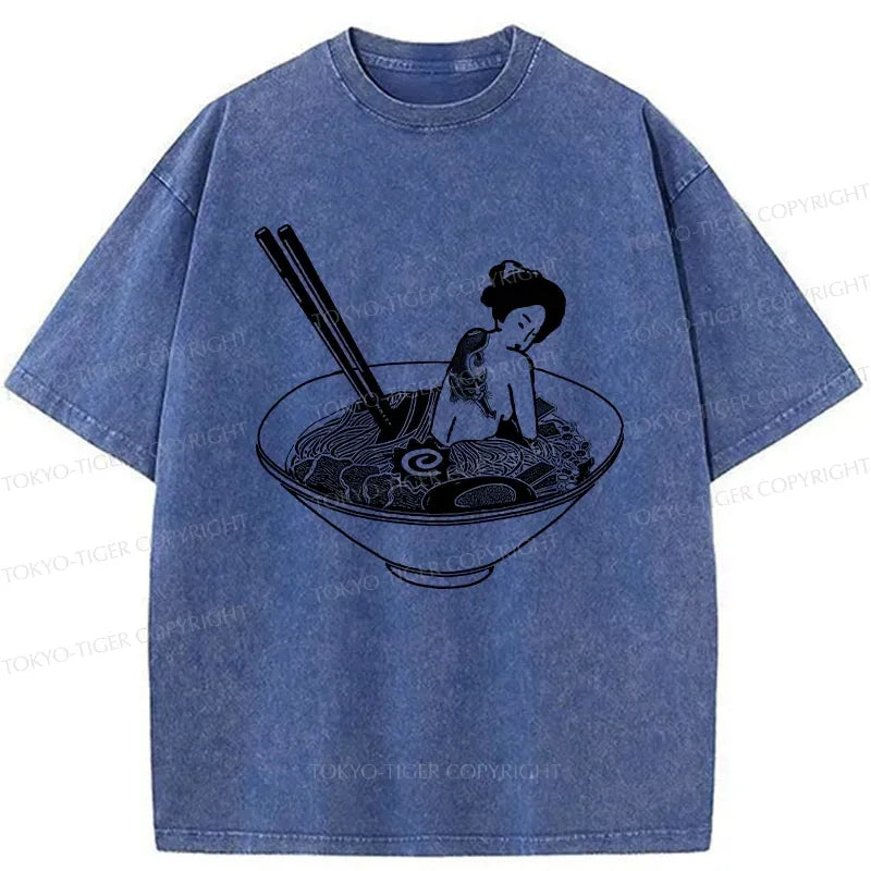 Washed Unisex T-Shirt for Vacation