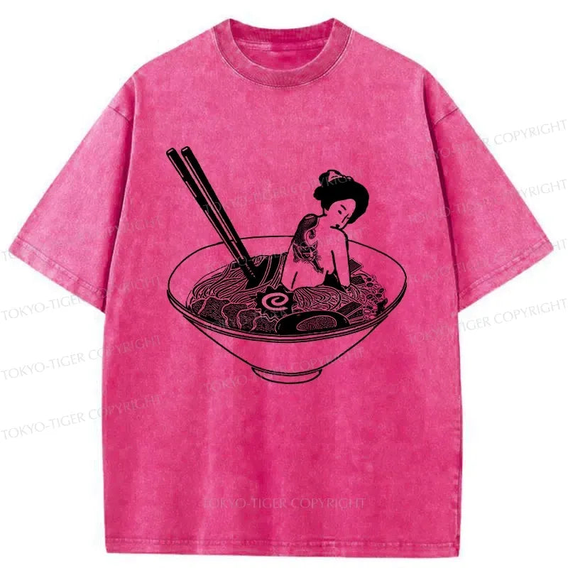 Geisha Ramen T-Shirt Gift Idea