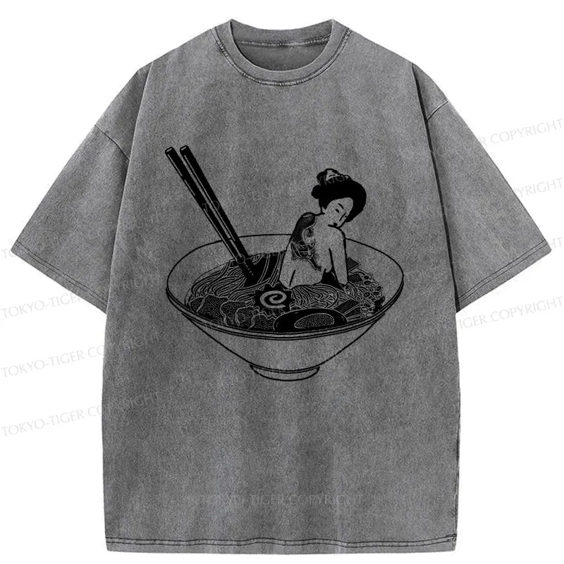 Washed Unisex T-Shirt for Vacation