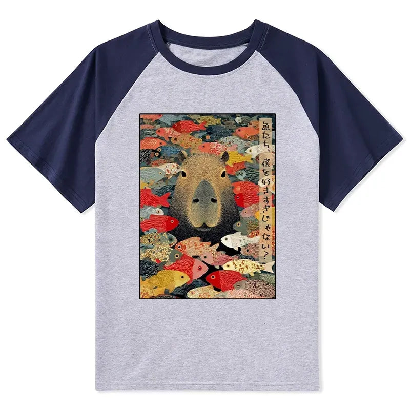 kyoto lion am i too lovable t-shirt for casual
