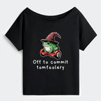 Funny japanese frog tee for daily wear