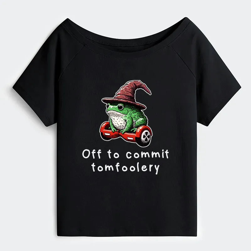 Funny japanese frog tee for daily wear