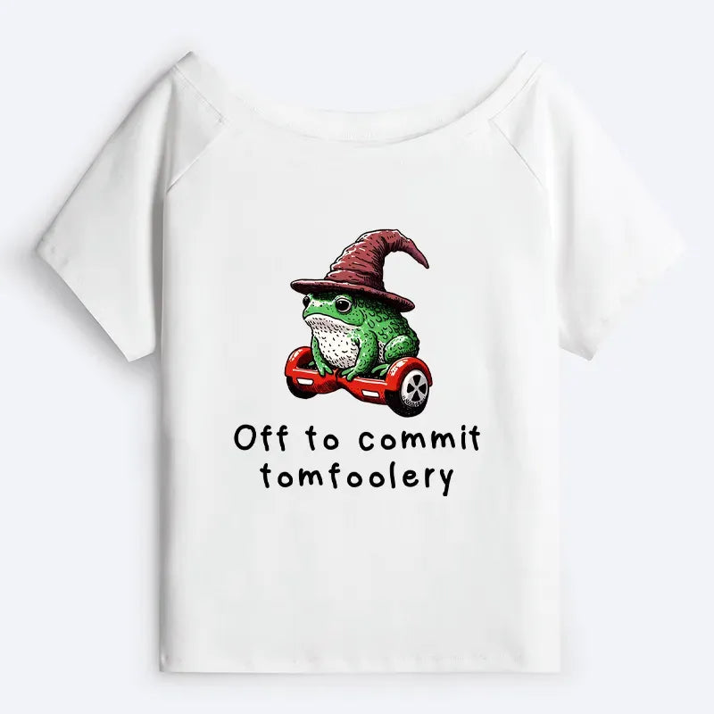 Funny japanese frog tee for daily wear