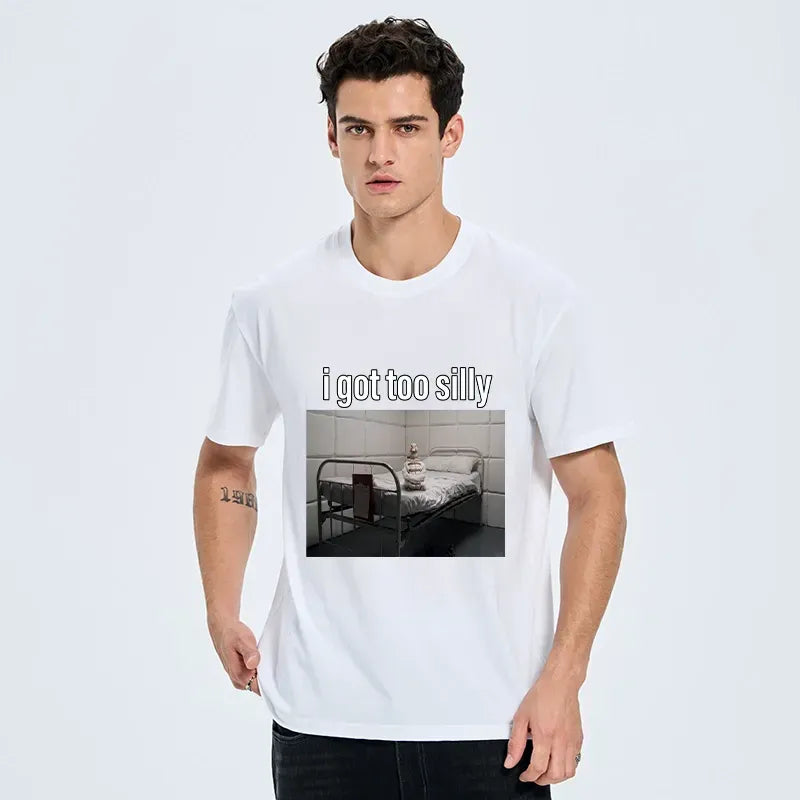 Kyoto-Lion duck padded room meme tee