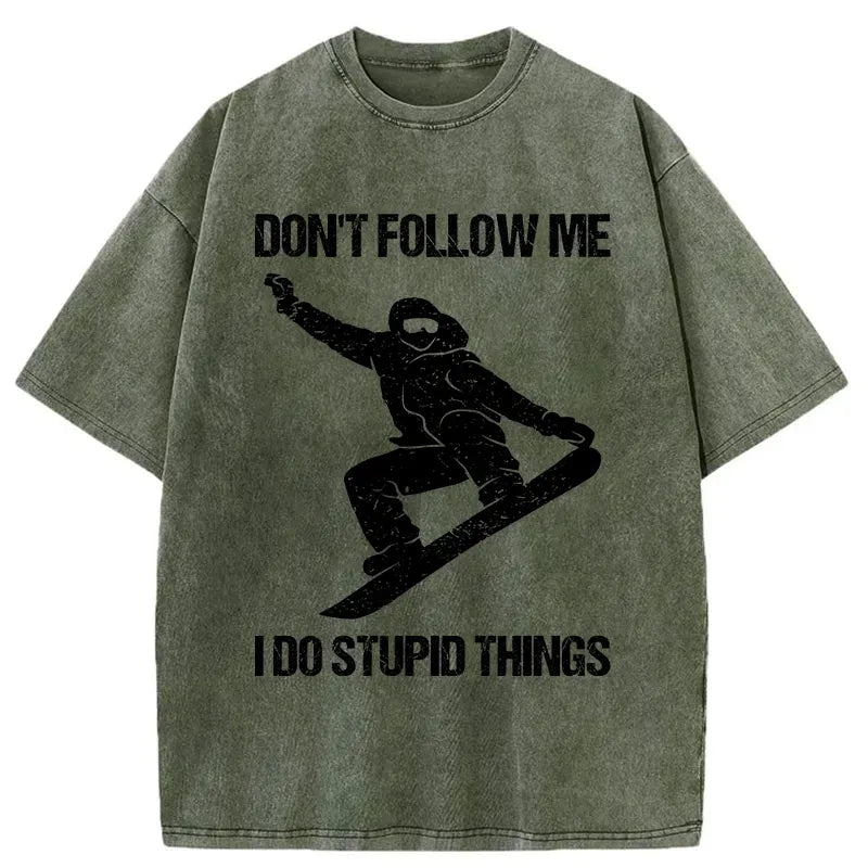 Japanese winter skiing t-shirt on sale