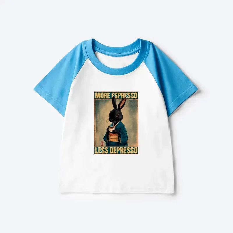 More Espresso Less Depresso kids shirt