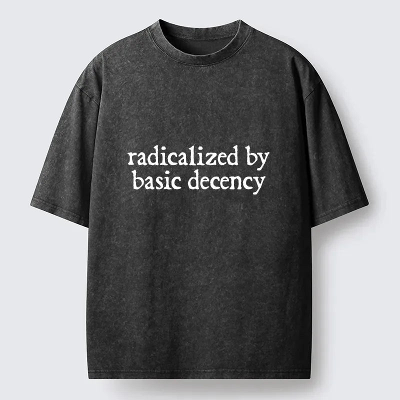 Japanese vintage washed t-shirt for daily wear