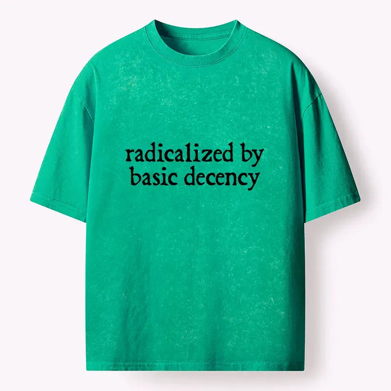 Japanese vintage washed t-shirt for daily wear