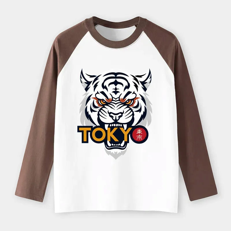 Ukiyo-e Lion T-Shirt for Daily Wear
