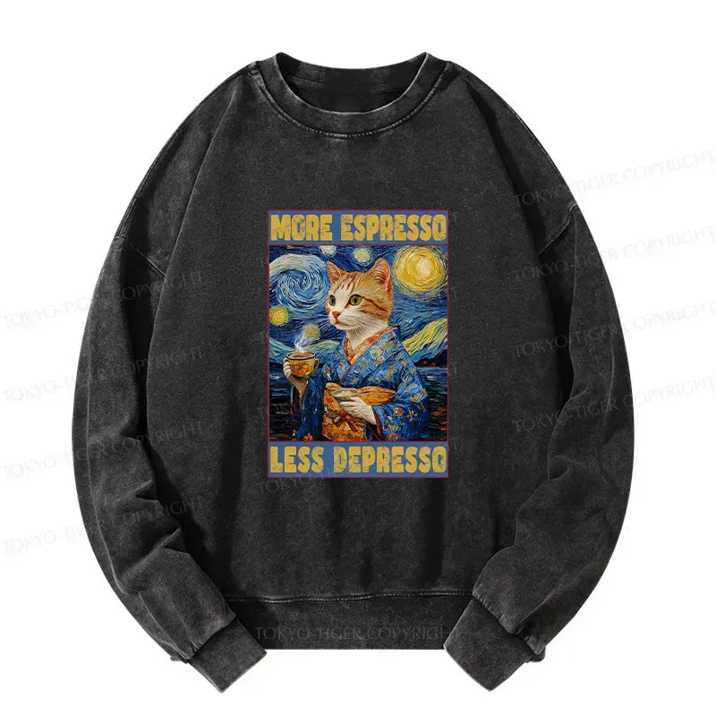Kyoto Lion espresso depresso sweatshirt best seller