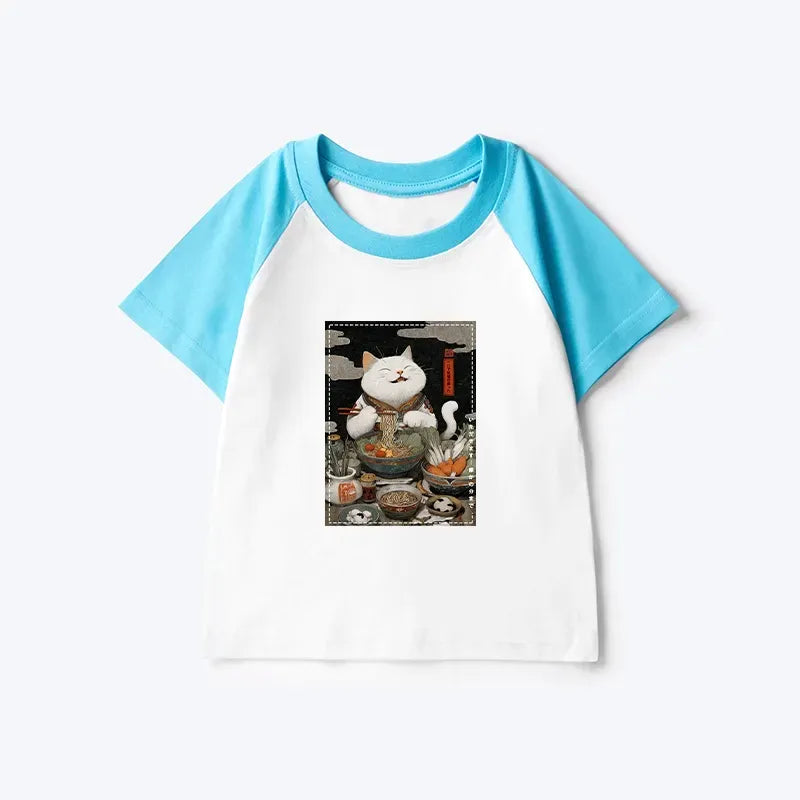 Ramen Cat Kids T-Shirt