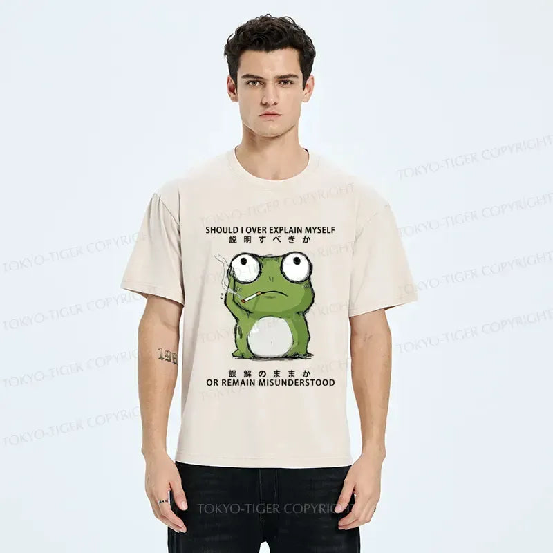 Smoking Frog Philosophy Tee Gift Idea