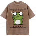 Smoking Frog Philosophy Tee Gift Idea