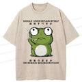 Kyoto Lion Unisex Cotton T-Shirt Free Shipping