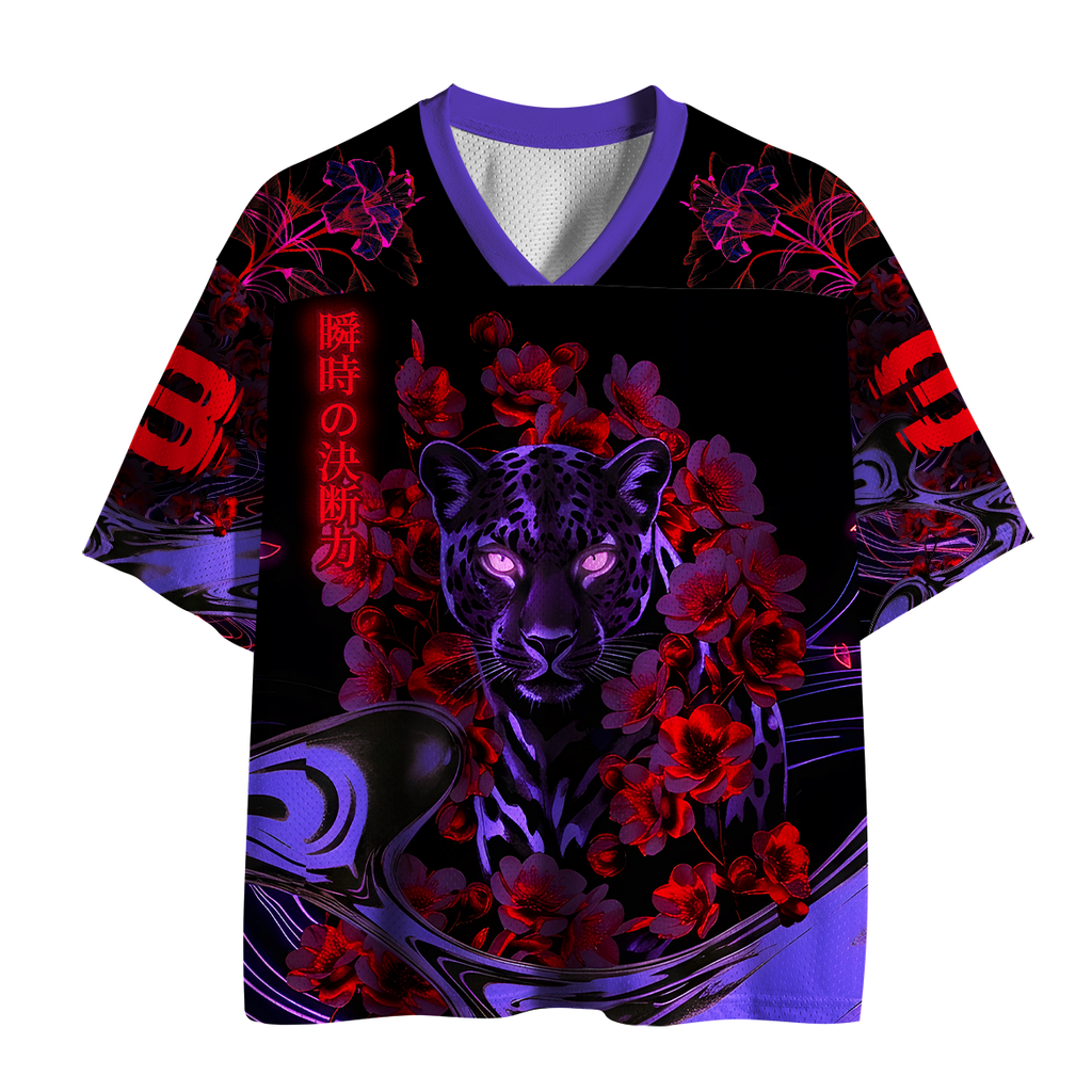 Japanese Ukiyo-e Mesh Jersey for Anime Convention