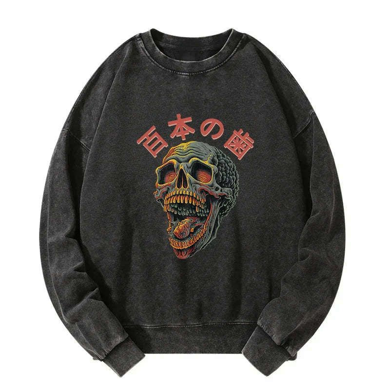 Kyoto Lion Skull Sweatshirt Gift Idea