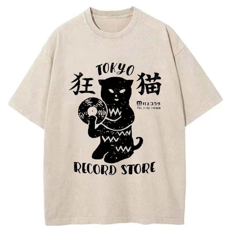 Vintage Tokyo Record Store Unisex Tee