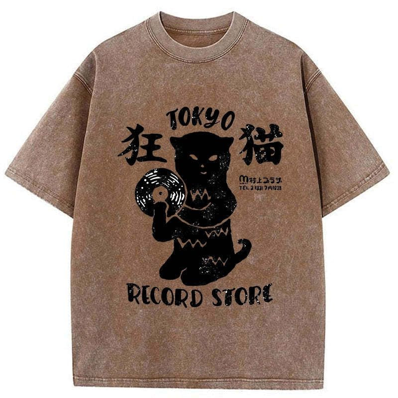 Vintage Tokyo Record Store Unisex Tee