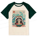 Kyoto-Lion Please Give Raccoon A Discount Raglan T-shirt
