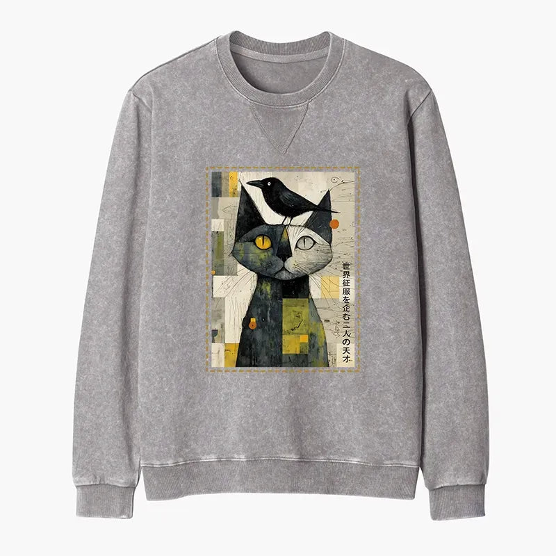 Vintage Kyoto Lion Unisex Sweatshirt