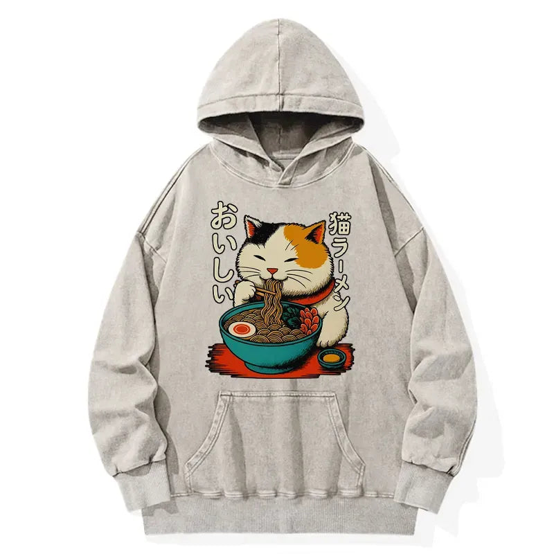 japanese ramen hoodie comfortable for spring