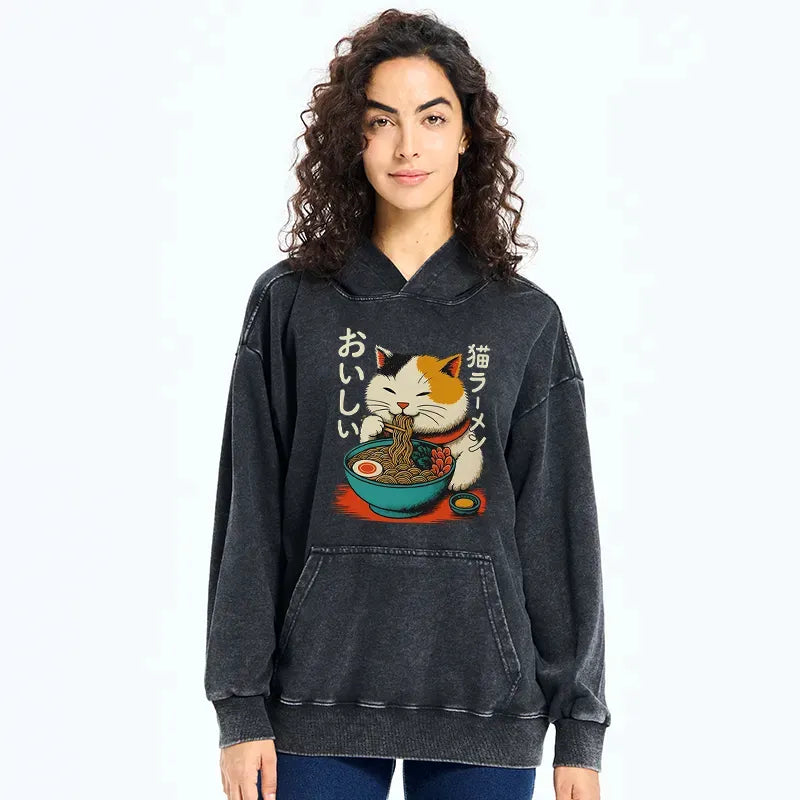 japanese ramen hoodie comfortable for spring