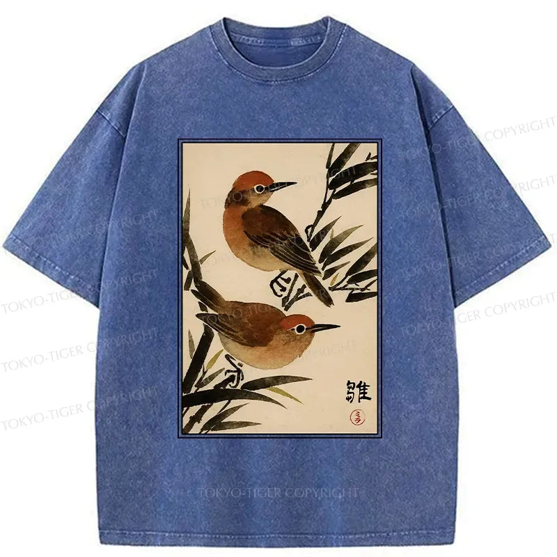Kyoto Lion Vintage T-Shirt for Summer