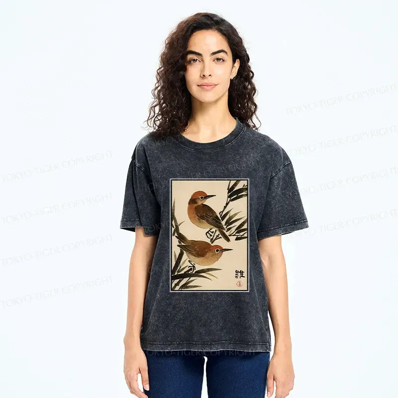 Kyoto Lion Vintage T-Shirt for Summer