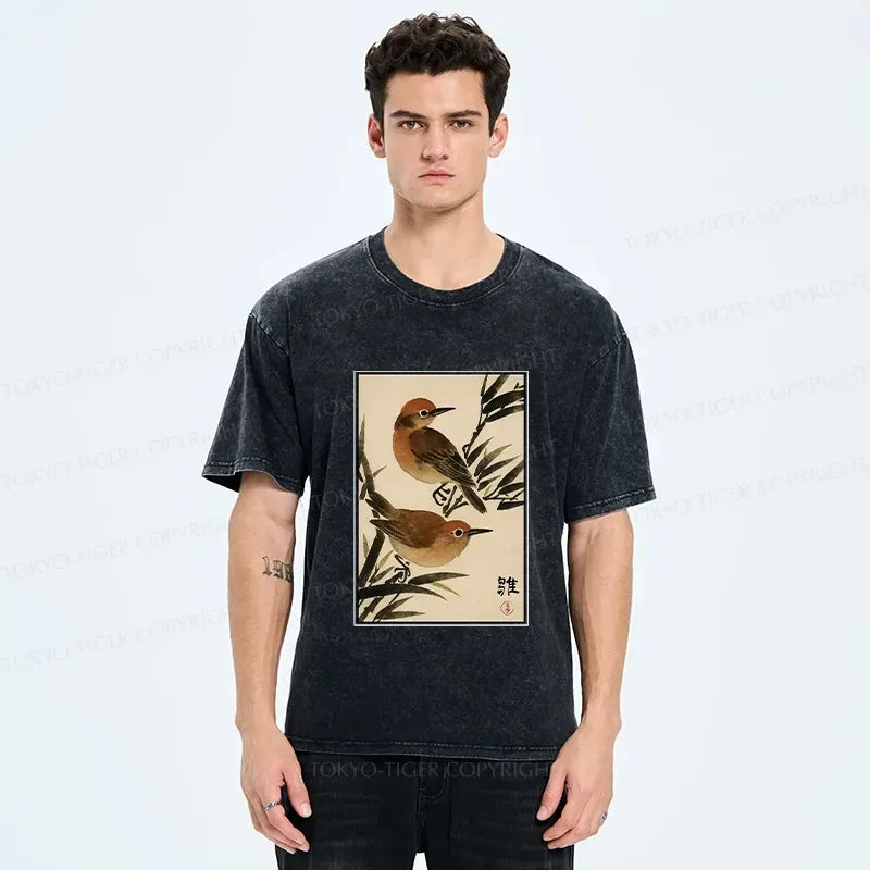Unisex Cotton Washed Tee with Free Shipping