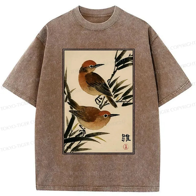 Unisex Cotton Washed Tee with Free Shipping