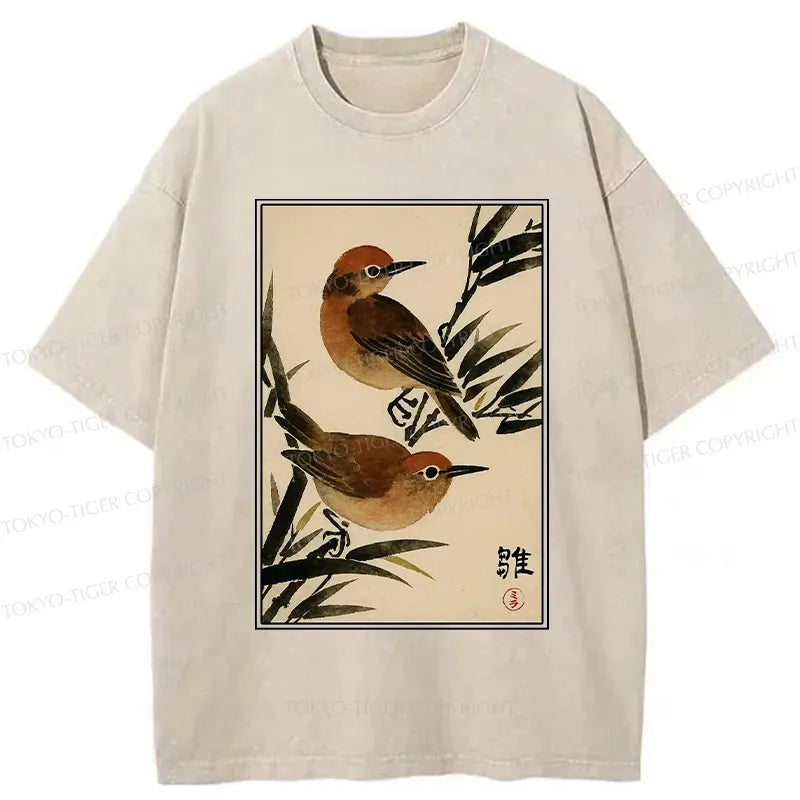 Kyoto Lion Vintage T-Shirt for Summer