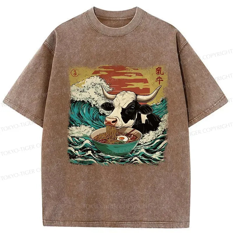 Traditional Japanese Streetwear Cotton T-Shirt