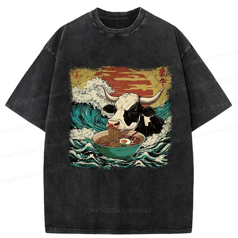 Traditional Japanese Streetwear Cotton T-Shirt