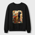 Kyoto-Lion Ribbon Riot Waffle Sweatshirt