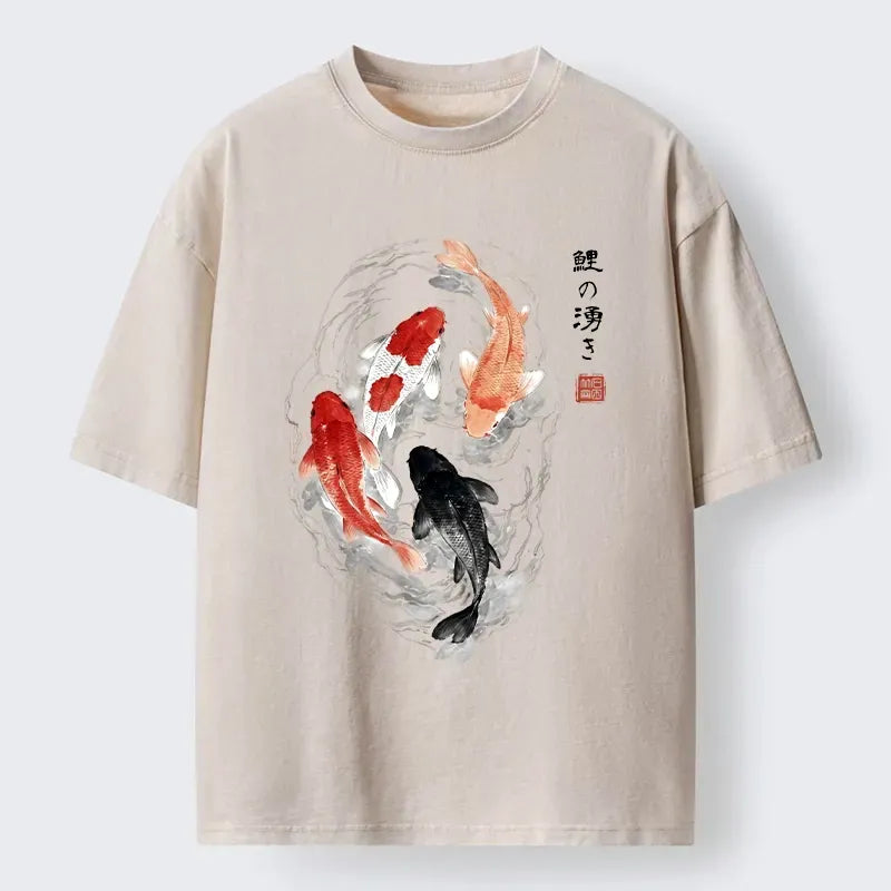 Traditional Ink Koi Tee Best Seller